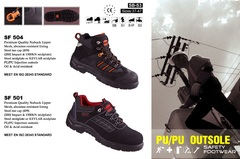 EUROSTAT PU耐油, 耐酸, 安全工作鞋