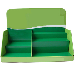 纸制陈列盒(纸制展示盒)-桌上型陈列盒3 纸制彩色纸盒(彩盒)客制化 纸