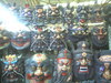 中国传统木雕面具