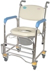 CS-012A-扶手固定式洗澡及馬桶二用便器椅(不銹鋼304)