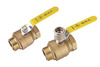 2-piece Forged Brass Ball Valves