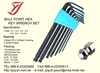 球頭型六角板手(BALL POINT HEX KEY WRENCH  )