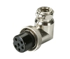 FEMALE CONNECTOR(WIRE TYPE) WITH RIGHT ANGLE