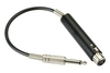 XLR FEMALE TO 6.3 MONO PLUG WITH CABLE