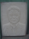 客製化-銅浮雕人像(中華大學退休教授)