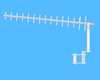 2.4GHZ 10,15,18dbi Yagi Antenna