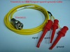 Triaxial(公) to 3測試勾(signal+guard+ground)-Cable 