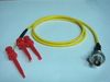 Triaxial(母) to 3測試勾(signal+guard+ground)-Cable