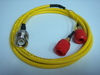 Triaxial BNC(公) to Banana(2母)-Cable