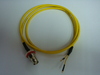 Triaxial BNC(公) to 杜邦端子2母(signal+ground)-Cable