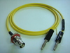 Triaxial BNC(母) to Banana(2公)-Cable