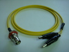 Triaxial BNC(母) to 2鱷魚夾-Cable