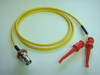 Triaxial BNC(母) to 2測試勾-Cable