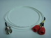 Coaxial(公) to Banana(2母signal+ground)-Cable