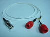 Coaxial(母) to Banana(2母signal+ground)-Cable