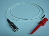 Coaxial(母) to 測試勾(signal)-Cable