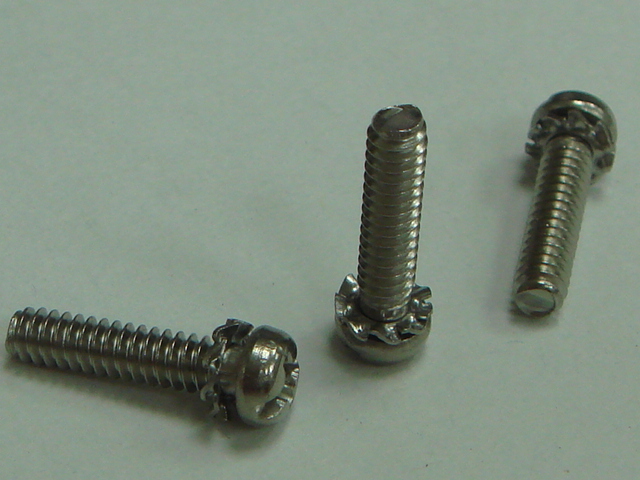 p头 ± 螺丝美制机械牙附一片重型外齿华司sus