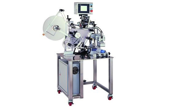 吸贴半自动贴标机