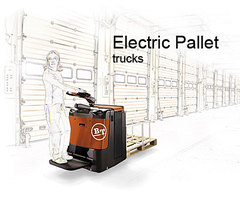 電動拖板車<Electric pallet truck>