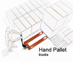 油壓拖板車<Hydraulic pallet truck>